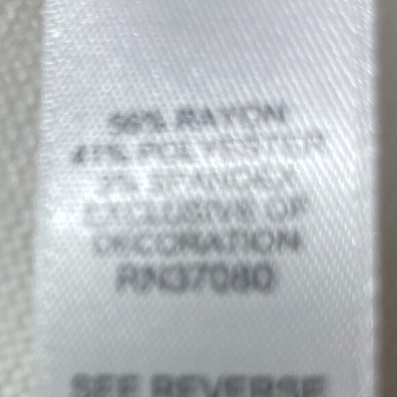 Cato NWT SZ 2X Ivory knit appliqued super soft top stretchy comfy whimsical - Picture 6 of 11